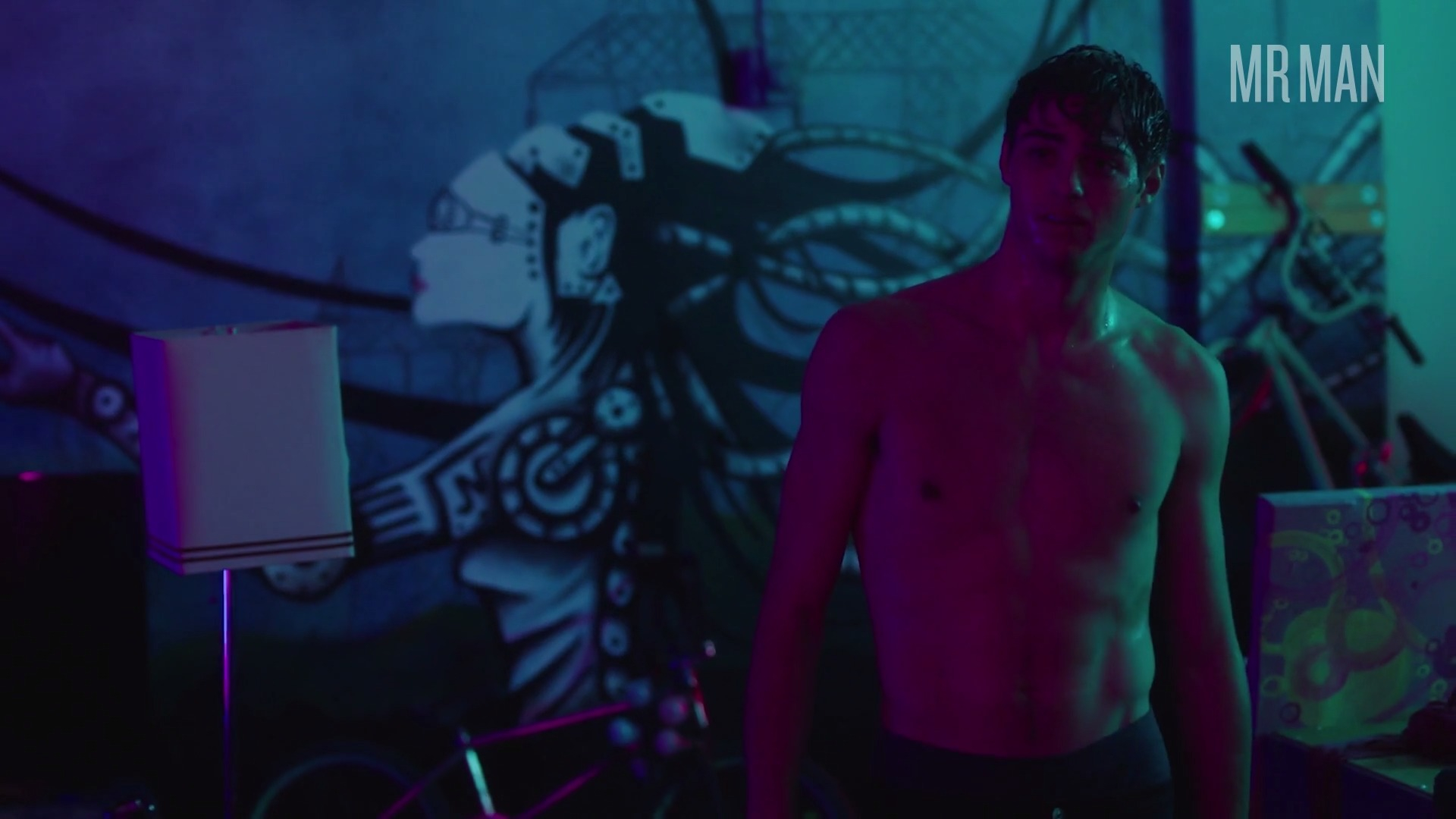 Sexiest Scenes of Hawk Carter from T@gged. Shirtless. 28931