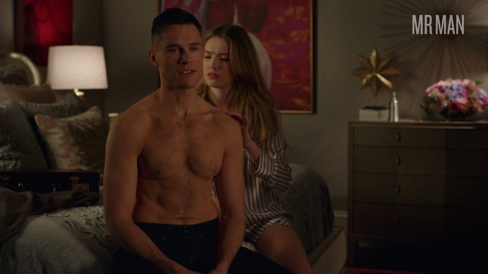 Hottest Adam Carrington Scenes. Shirtless, straight. 48831