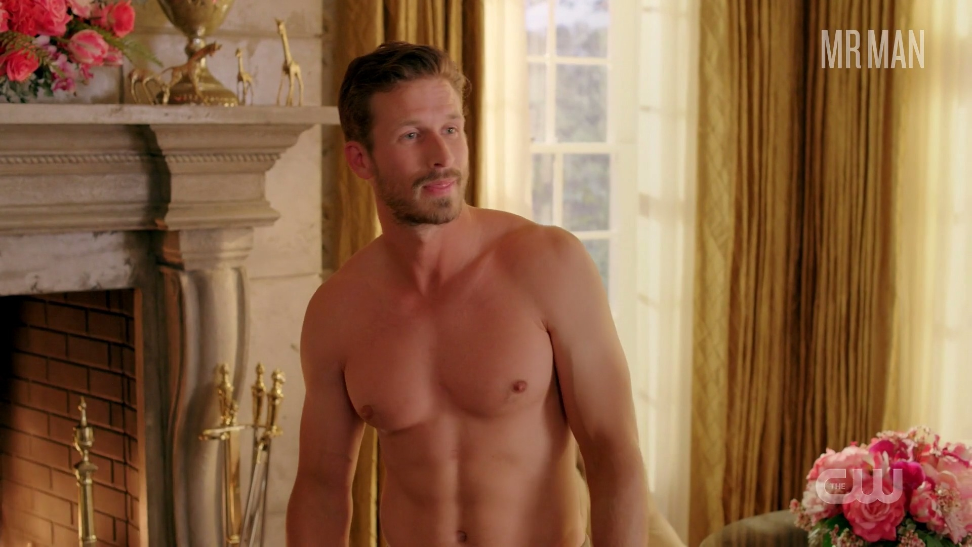 Hottest Adam Huber Scene in Dynasty. Shirtless, bathing suit, underwear. 64202