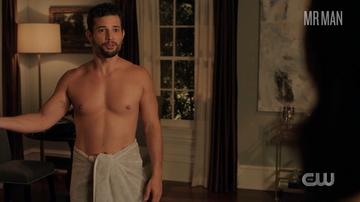 Rafael de la Fuente in Dynasty (2017-2022) Shirtless Bathing Suit Bulge 64926