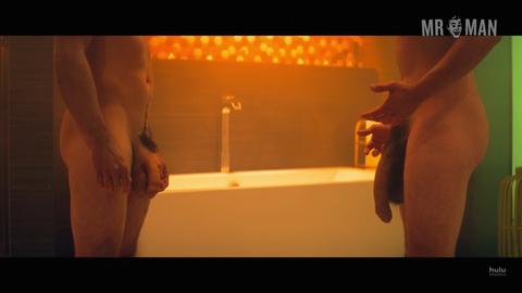 Josh Hutcherson Naked in Future Man. Prosthetic, Shirtless, Butt, Balls, Penis, bulge, gay. 22297