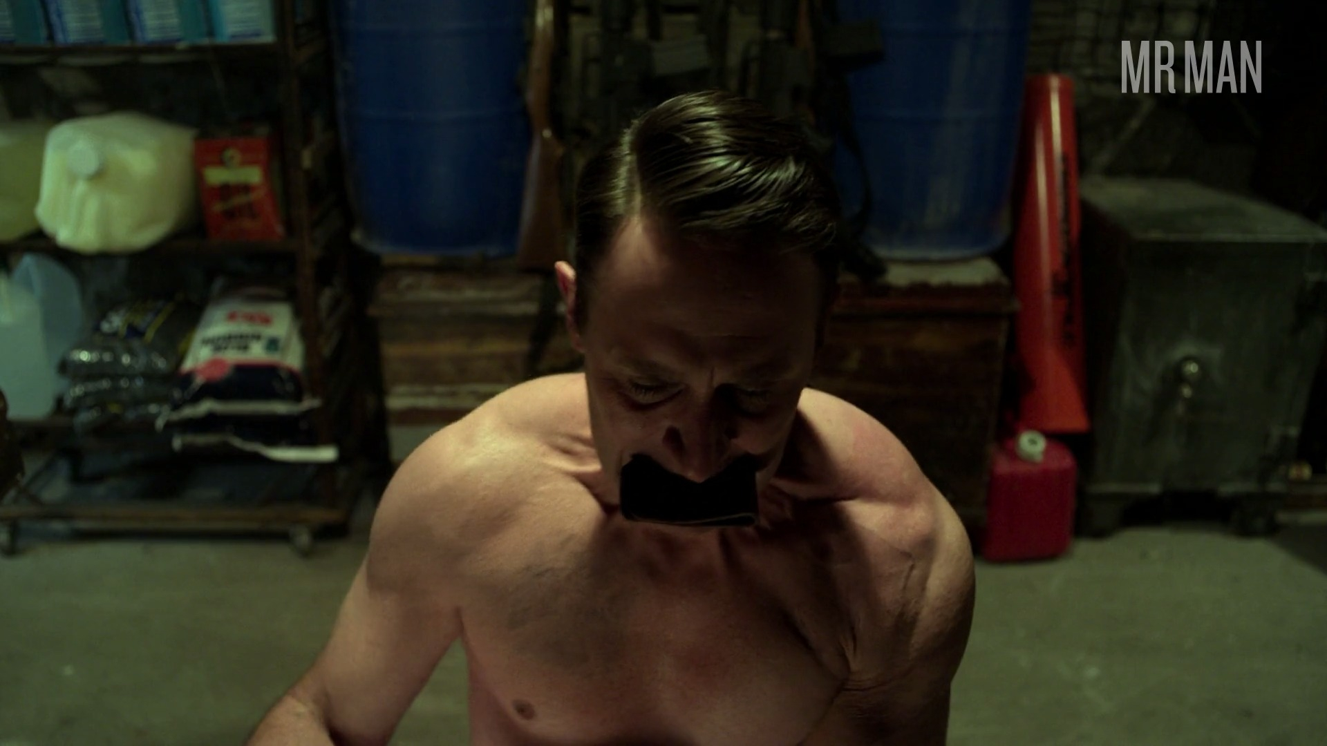 Marvel's The Punisher's Sexiest Scenes with Josh Stewart. Shirtless. 29808