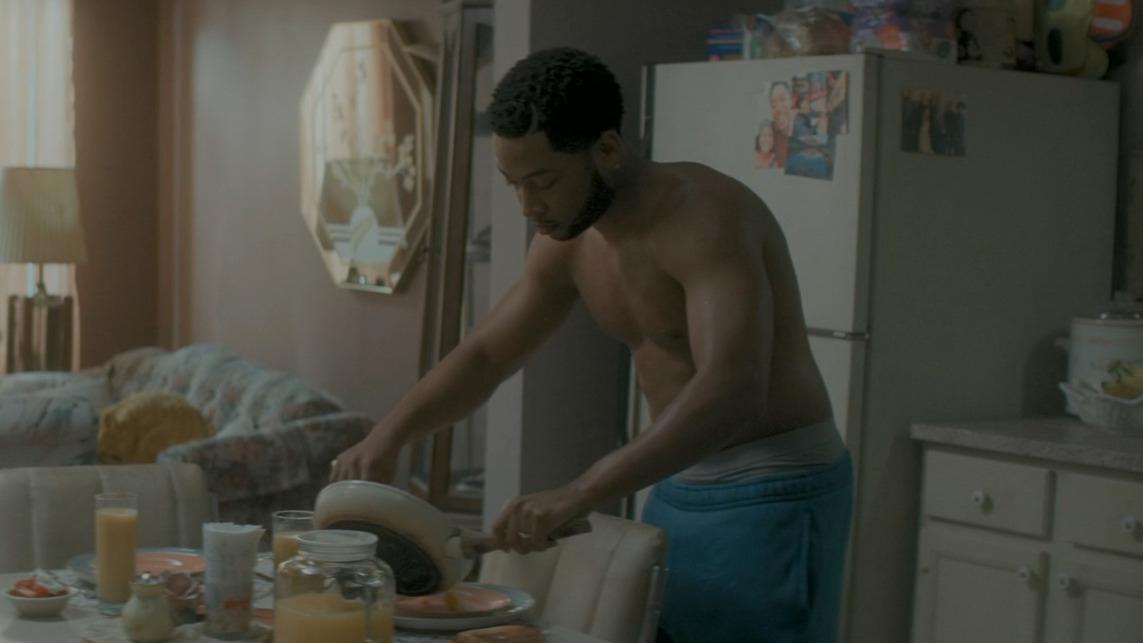 Hottest Jacob Latimore Scene in The Chi. Shirtless, bulge, butt. 63068