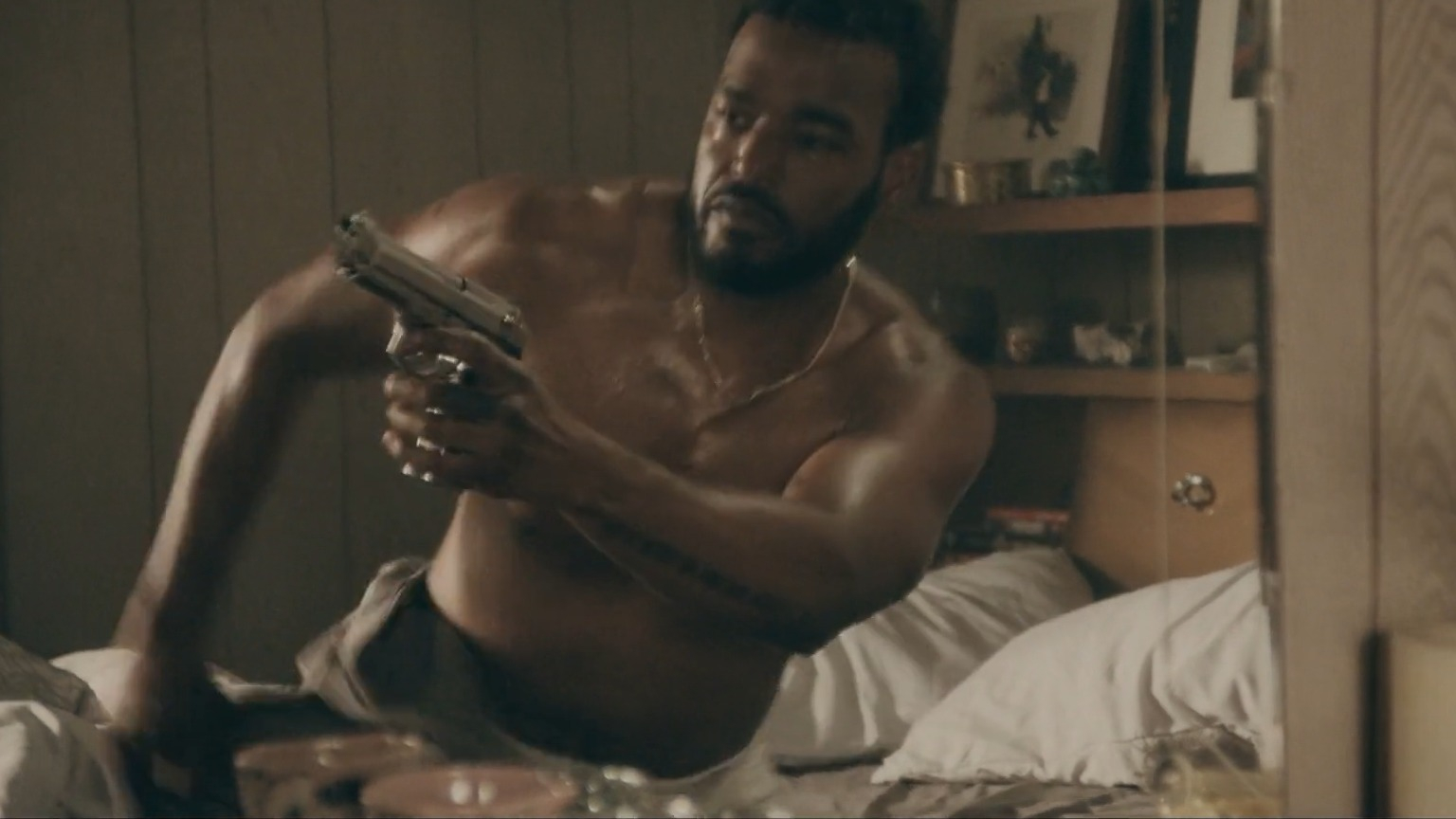 Sexiest Scenes of Trig Taylor from The Chi. Shirtless, sexy, straight. 79373