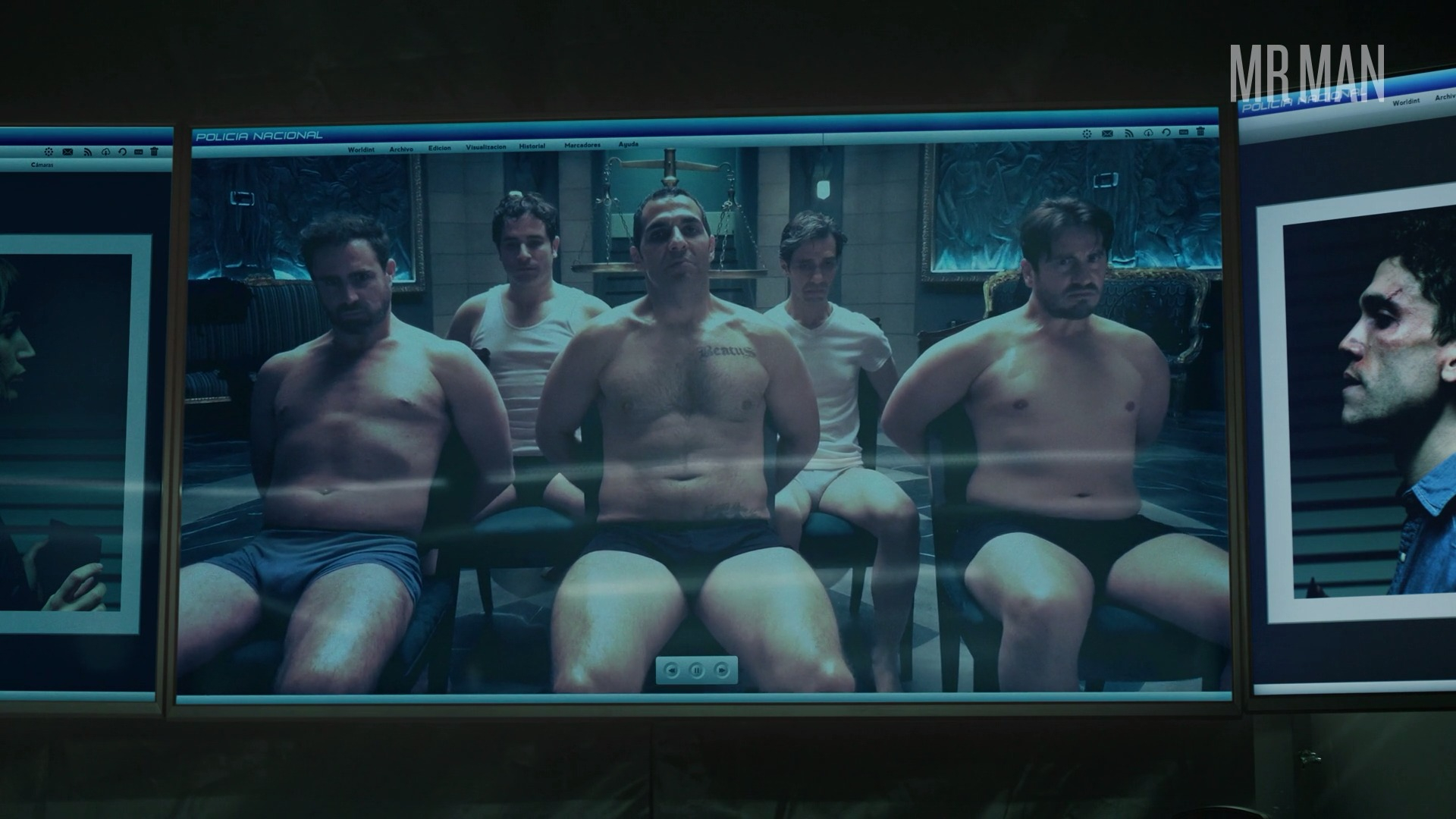 Money Heist's Sexiest Scenes with Mario de la Rosa. Shirtless, Underwear. 36840