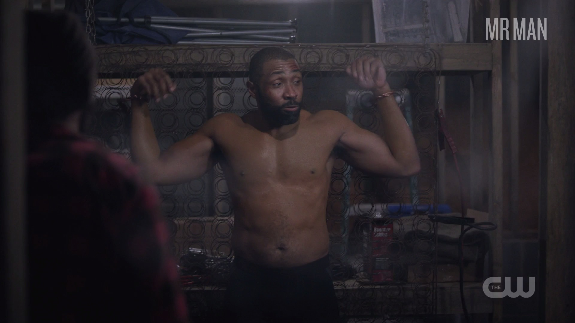 Sexiest Scenes of Jefferson Pierce / Black Lightning from Black Lightning. Sexy, Shirtless, straight. 28031