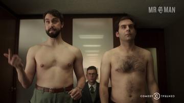Matt Ingebretson, Jake Weisman, Brent Weinbach, Ryan O'Flanagan in Corporate (2018-2020) Shirtless Butt Gay 23478