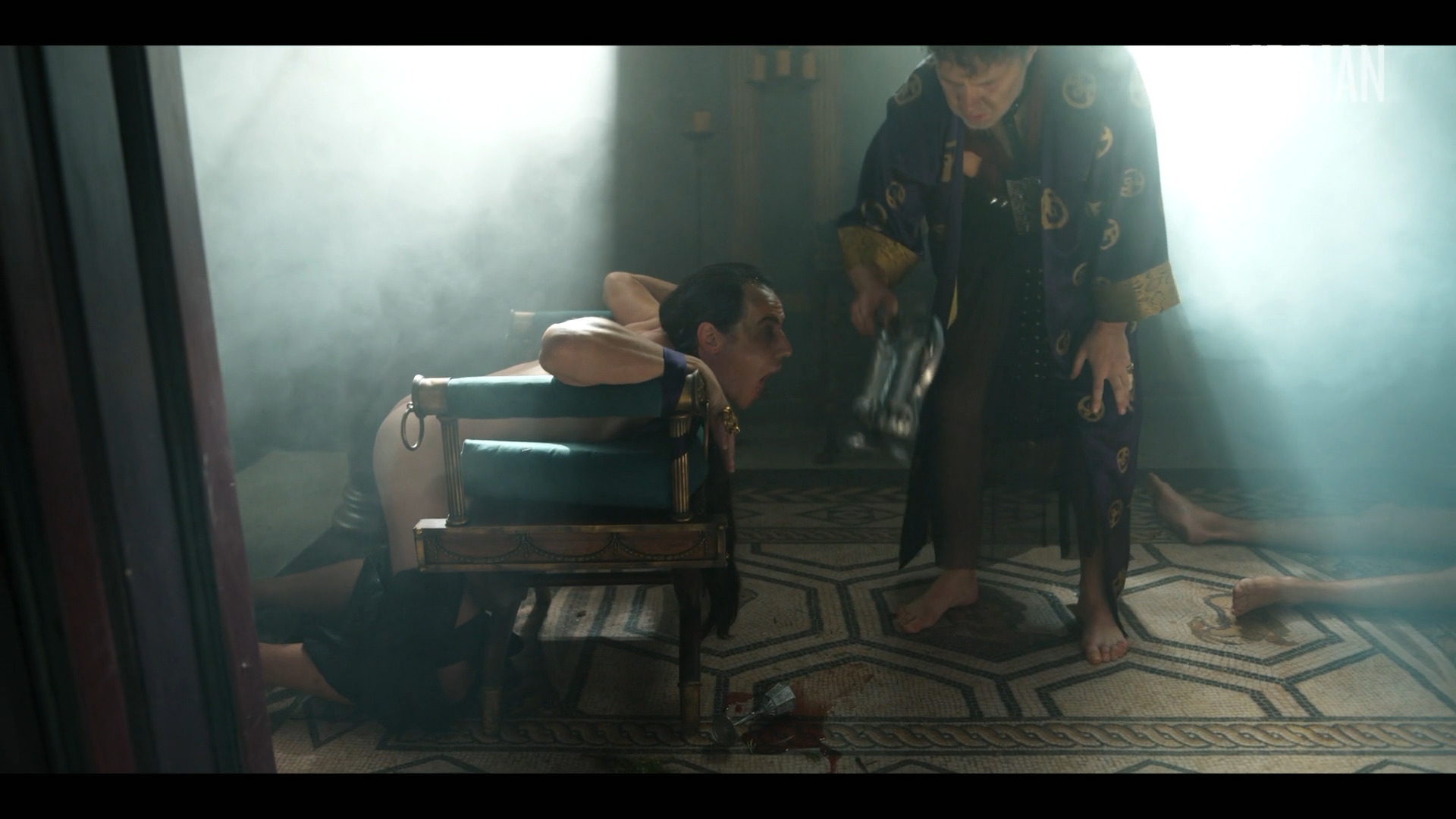 Nudes of Blain from Britannia. Butt, Shirtless. 68976