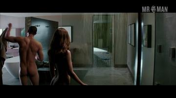 Jamie Dornan Nude as Christian Grey. Butt, Sexy, Shirtless, bathing suit, straight. 23432