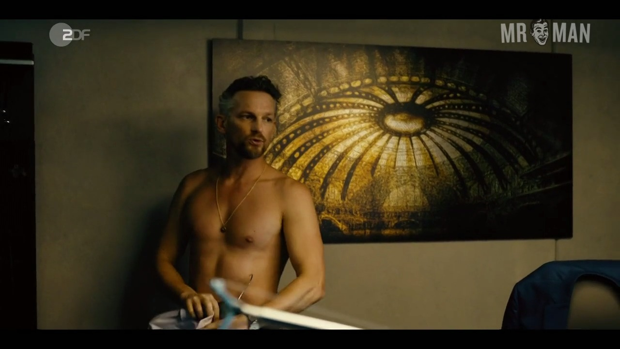 Sexiest Barry Atsma Scene in Bad Banks. Shirtless. 23629