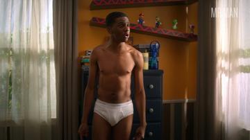 Brett Gray in On My Block (2018-2021) Bulge Shirtless Underwear Bulge Shirtless 46863