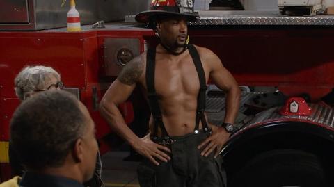 Sexiest Scenes of Travis Montgomery from Station 19. Shirtless, gay. 75239