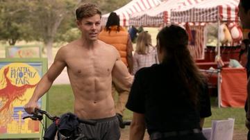 Lachlan Buchanan in Station 19 (2018-2024) Bulge Shirtless Bulge Gay 65712