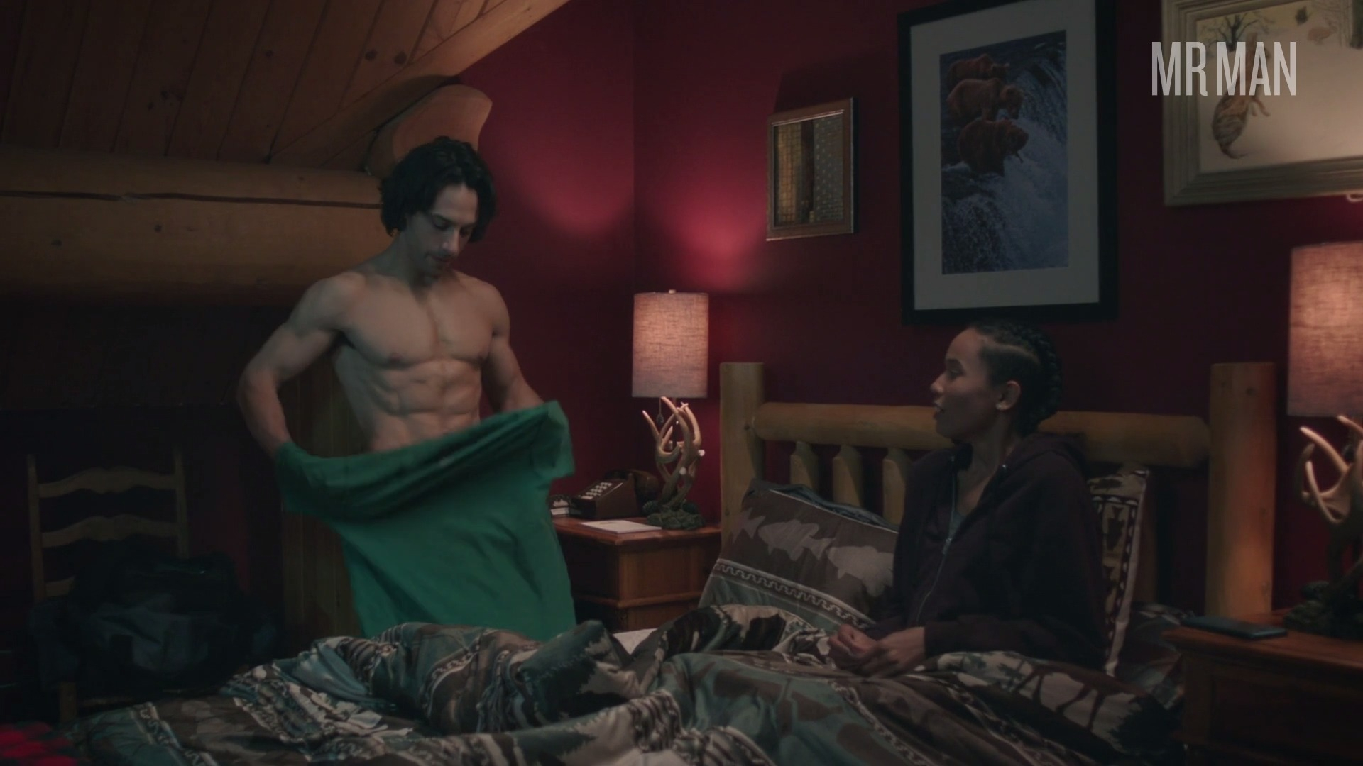 Siren's Sexiest Scenes with Deniz Akdeniz. Shirtless. 49014