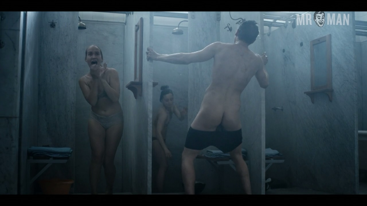 Lukas Løkken Nude in The Rain. Butt, Shirtless, balls. 24346