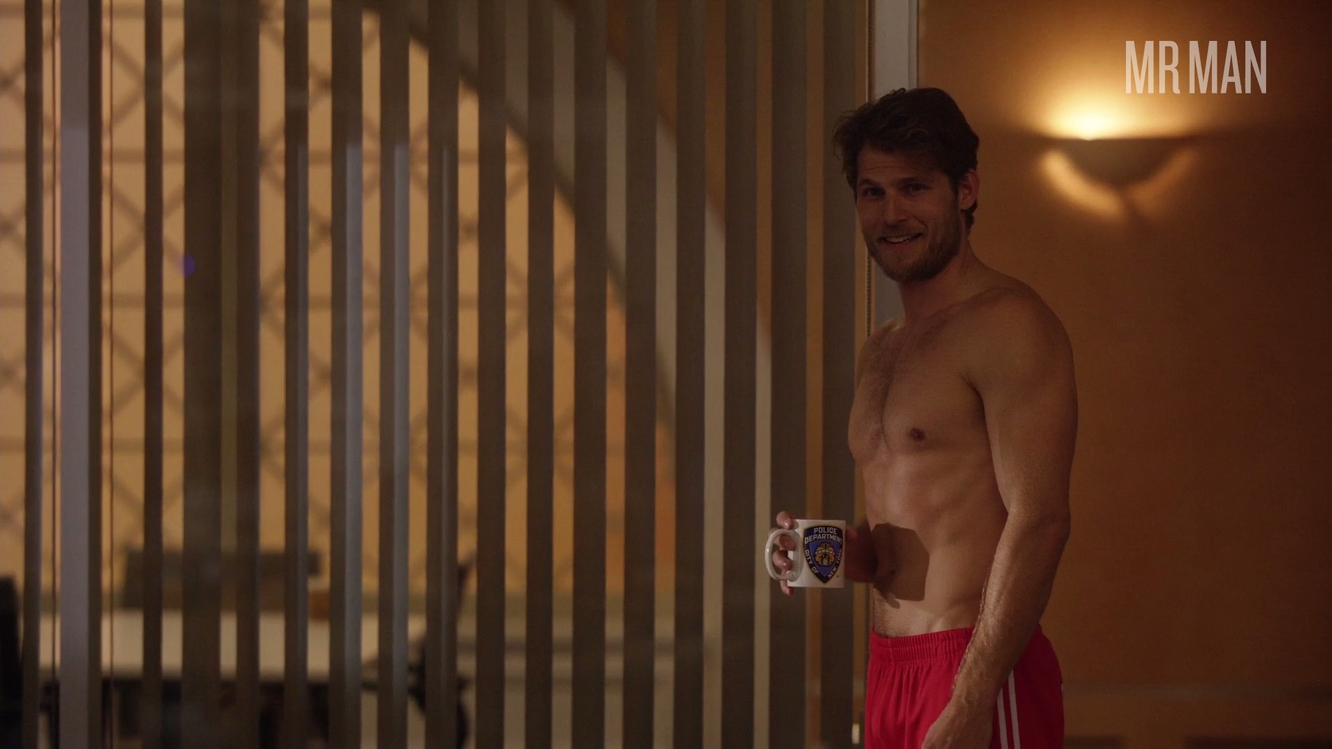 Hottest Det. Ryan Stock Scenes. Shirtless. 38535