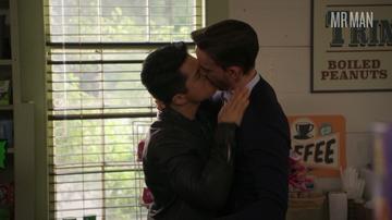 Christopher Gorham, Vincent Rodriguez III in Insatiable (2018-2019) Gay Sexy Bulge Gay 40662