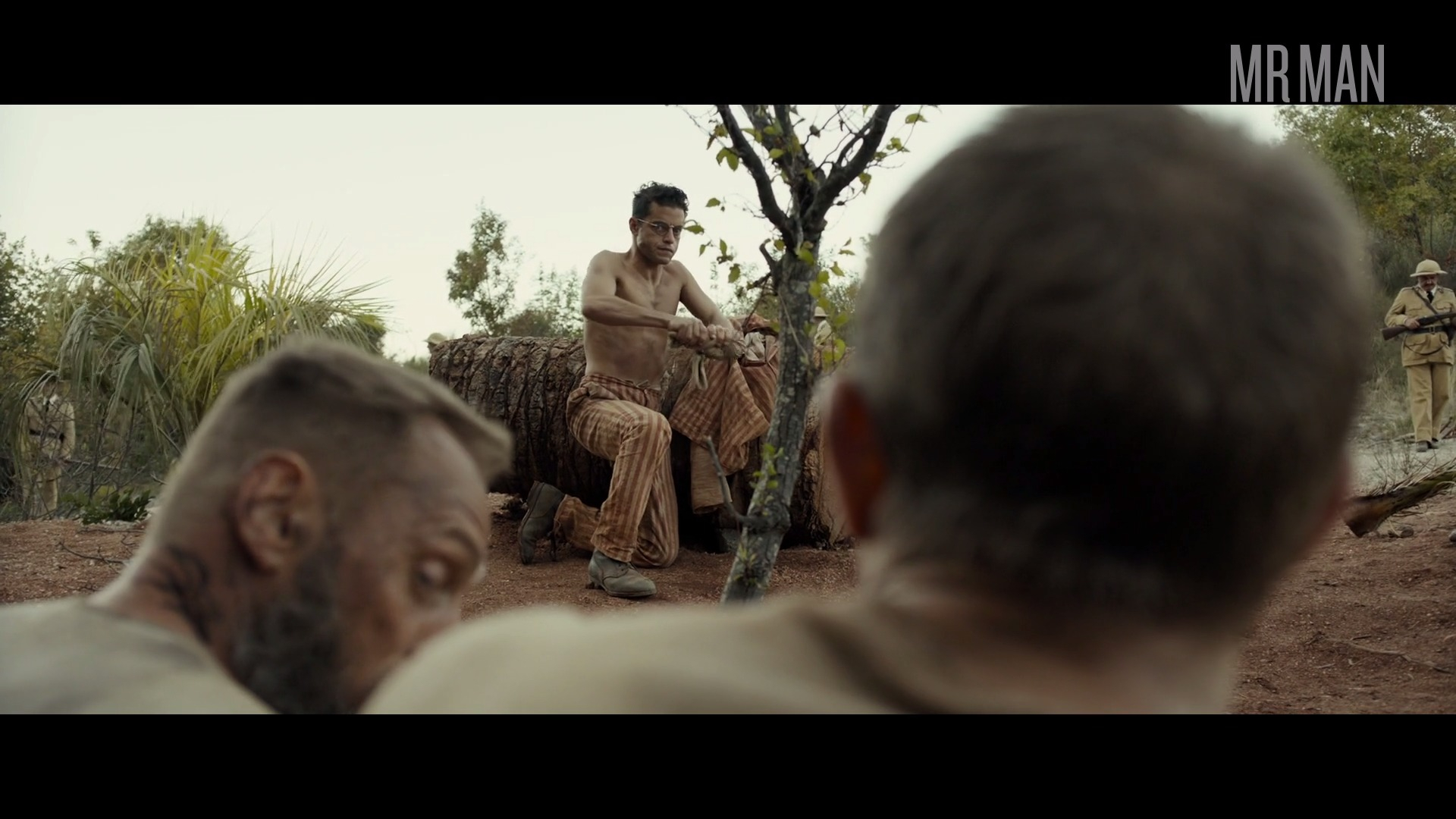 Hottest Rami Malek Scene in Papillon. Shirtless, butt, sexy. 26972