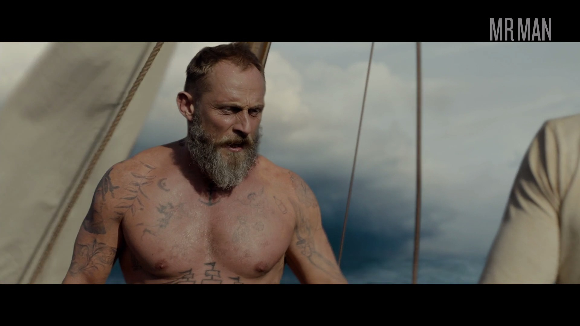Sexiest Scenes of Celier from Papillon. Shirtless. 26981