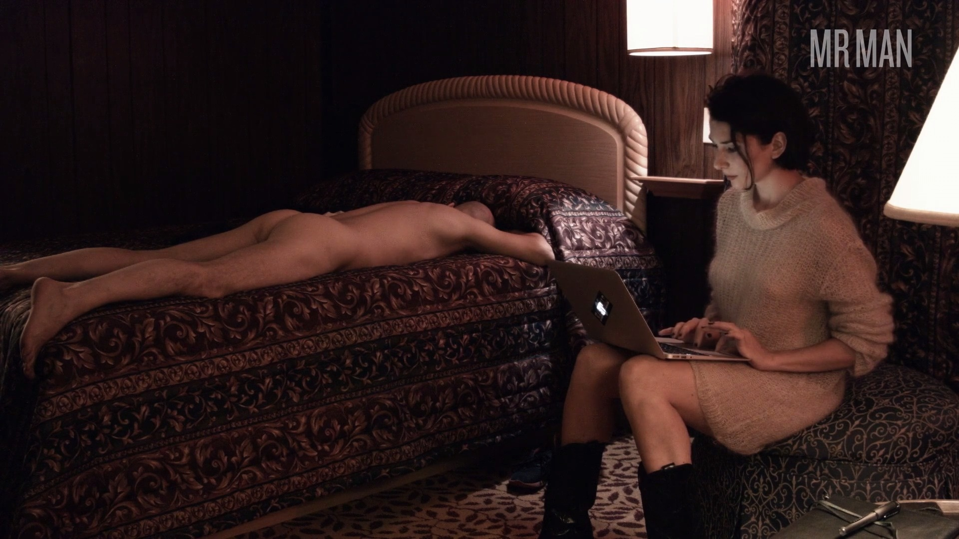 Rolf Peter Kahl Naked in Ecstasy. Butt, Shirtless, balls, penis. 25951