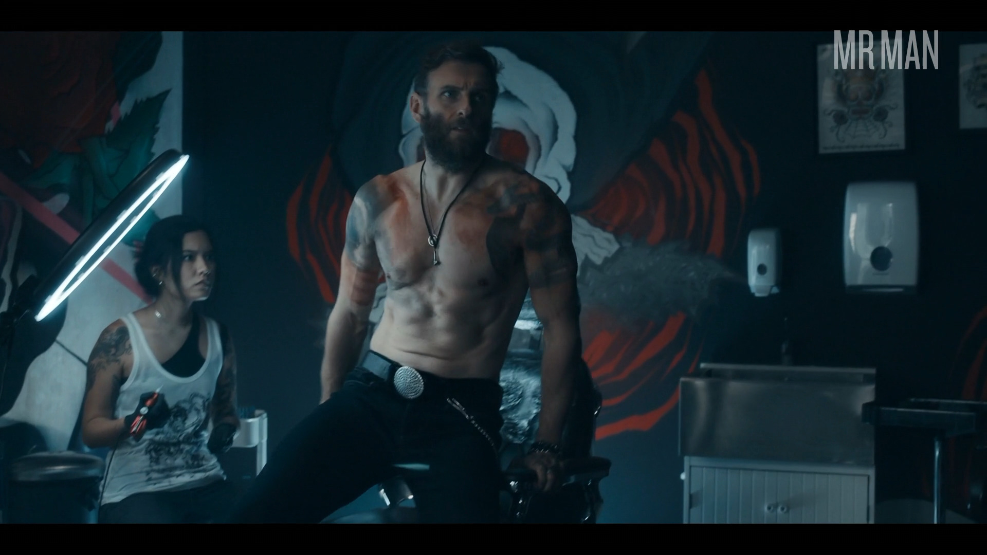 A Discovery of Witches's Sexiest Scenes with Steven Cree. Shirtless. 69894