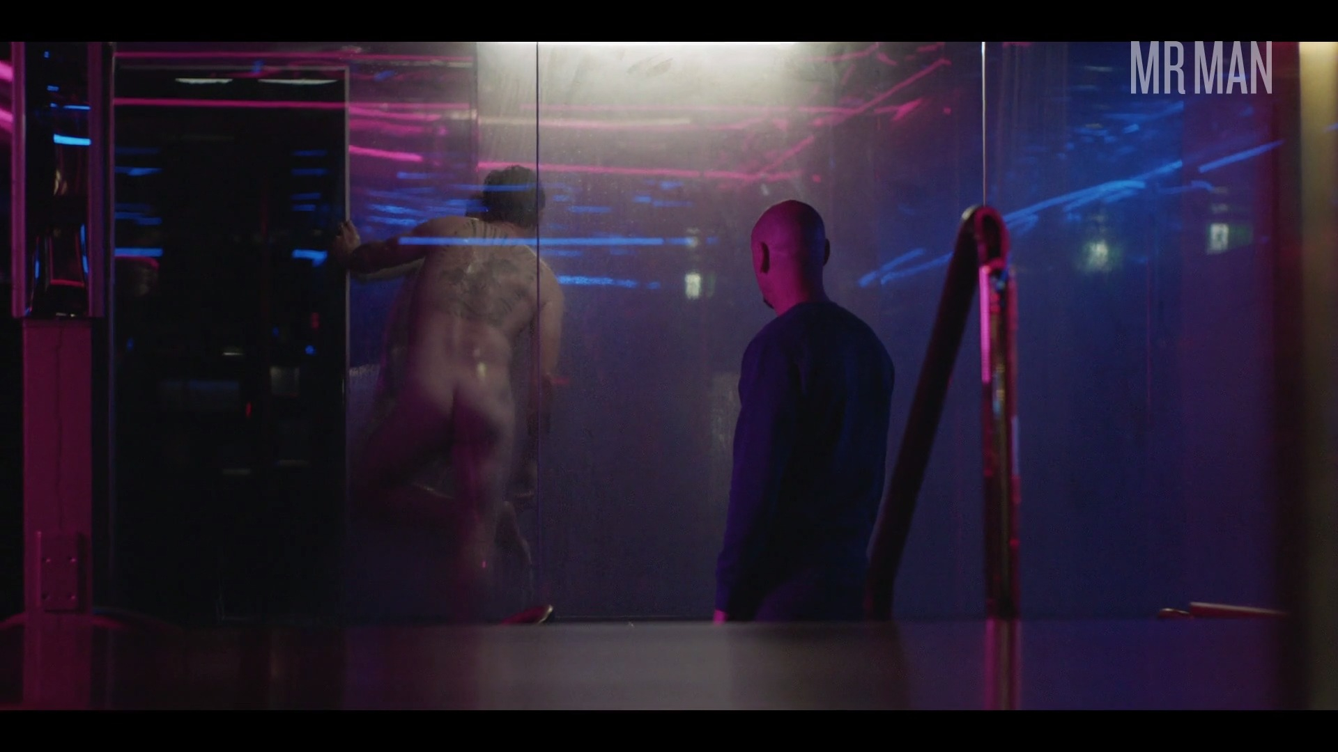 Damon Herriman in Mr Inbetween (2018-2021) Butt Shirtless Bathing Suit Bulge 39684