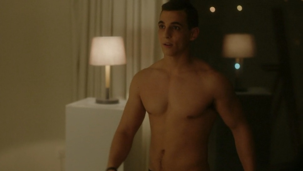 Elite's Sexiest Scenes with Miguel Herrán. Sexy, Shirtless, Straight, bulge, butt. 26484