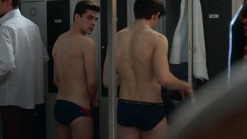 Álvaro Rico, Arón Piper in Elite (2018-2024) Sexy Shirtless Balls Bathing Suit 39195