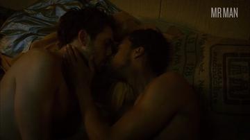Patrick Batiste, Josh Shibata, Eric Szmanda, Ewan Chung in Shangri-La: Near Extinction (2018) Gay Sexy Butt Gay 26579