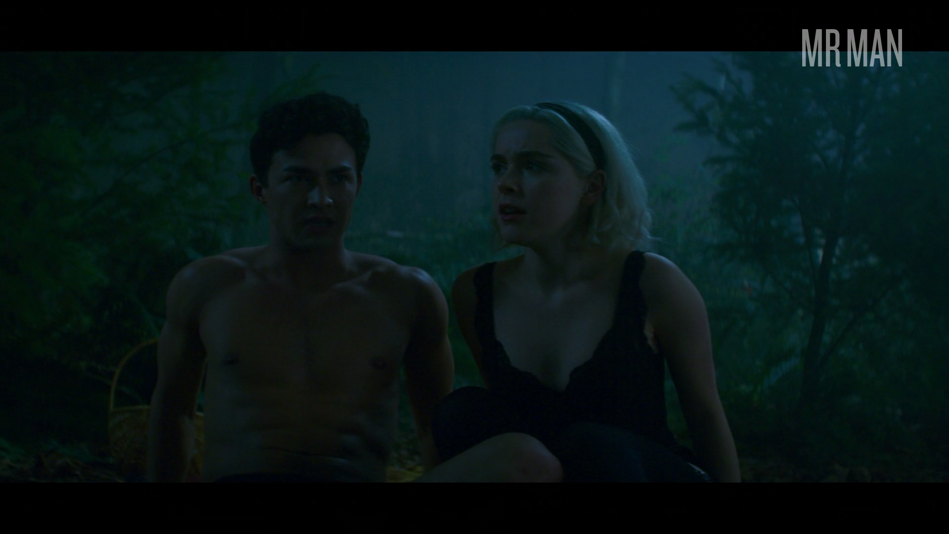 Chilling Adventures of Sabrina's Sexiest Scenes with Gavin Leatherwood. Shirtless, balls, bulge. 32562