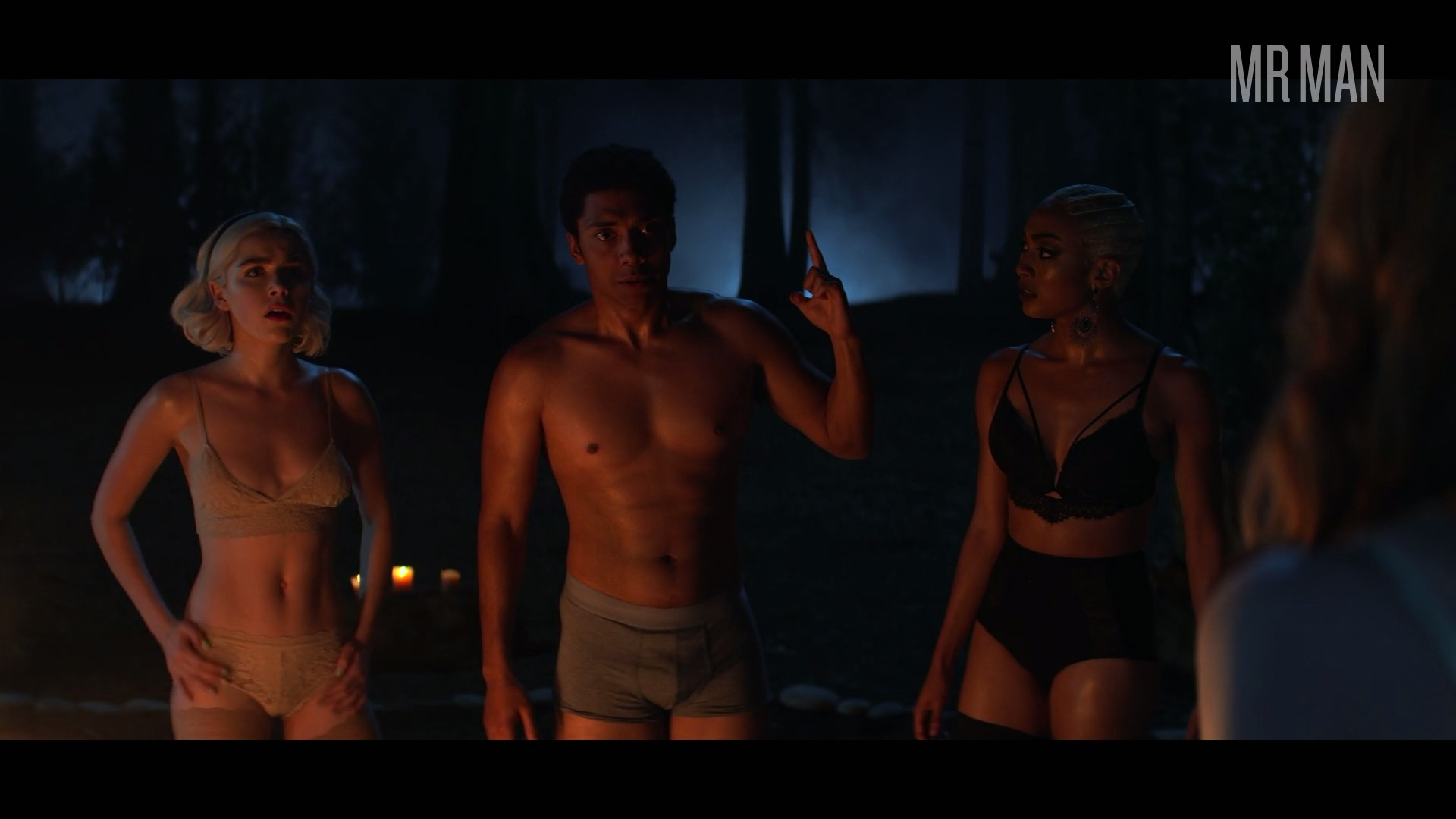 Hottest Ambrose Spellman Scenes. Bulge, Shirtless, Underwear, gay, sexy. 44889