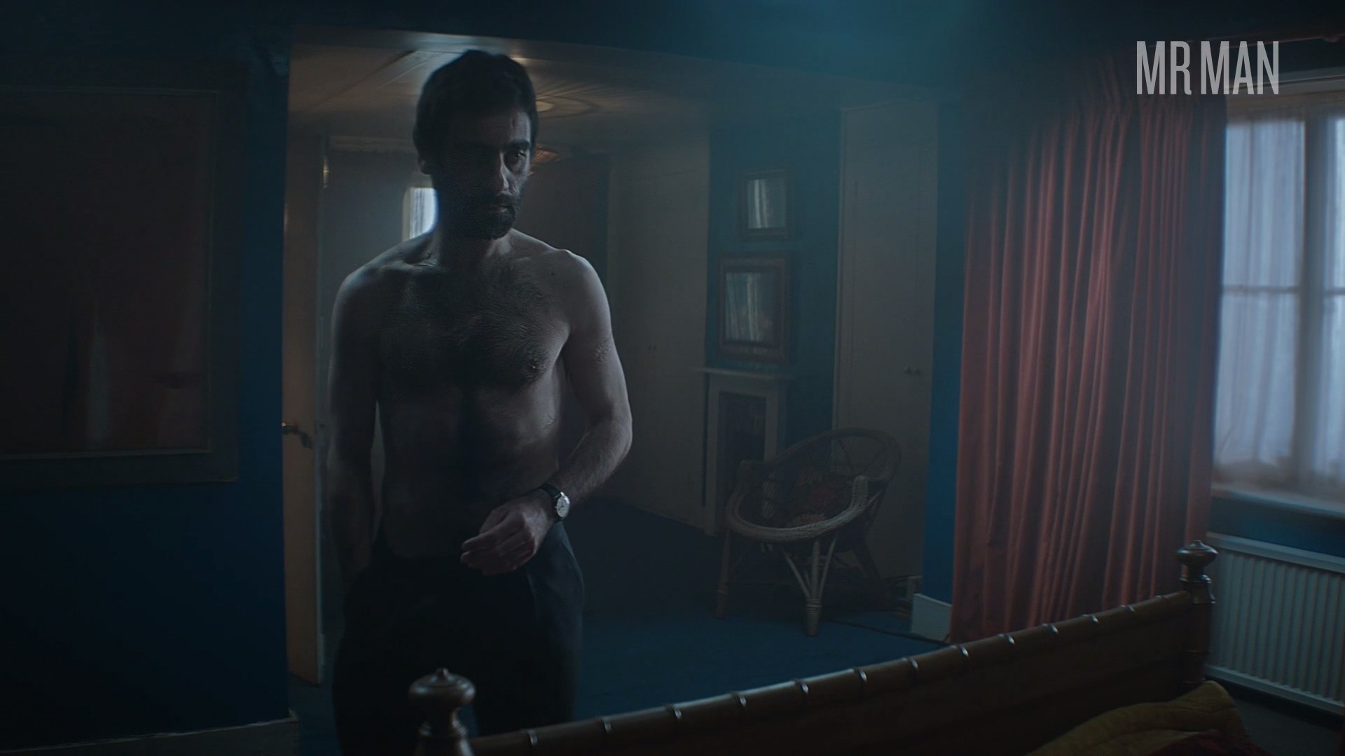 Hottest Charif Ghattas Scene in The Little Drummer Girl. Shirtless, straight. 28046