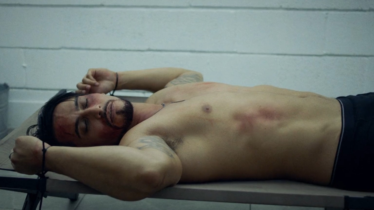 Hottest Carlos Sotelo Scene in Carl Weber's The Family Business. Sexy, Shirtless, Straight, underwear. 29192