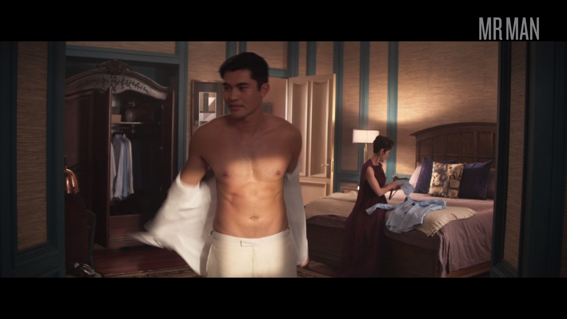 Sexiest Scenes of Nick Young from Crazy Rich Asians. Sexy, Shirtless. 28079