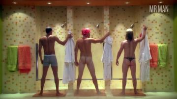 Jon Bernthal, Affion Crockett, Eric Ladin in Bar Starz (2008) Bathing Suit Butt Shirtless Underwear Sexy Bathing Suit Butt 28631