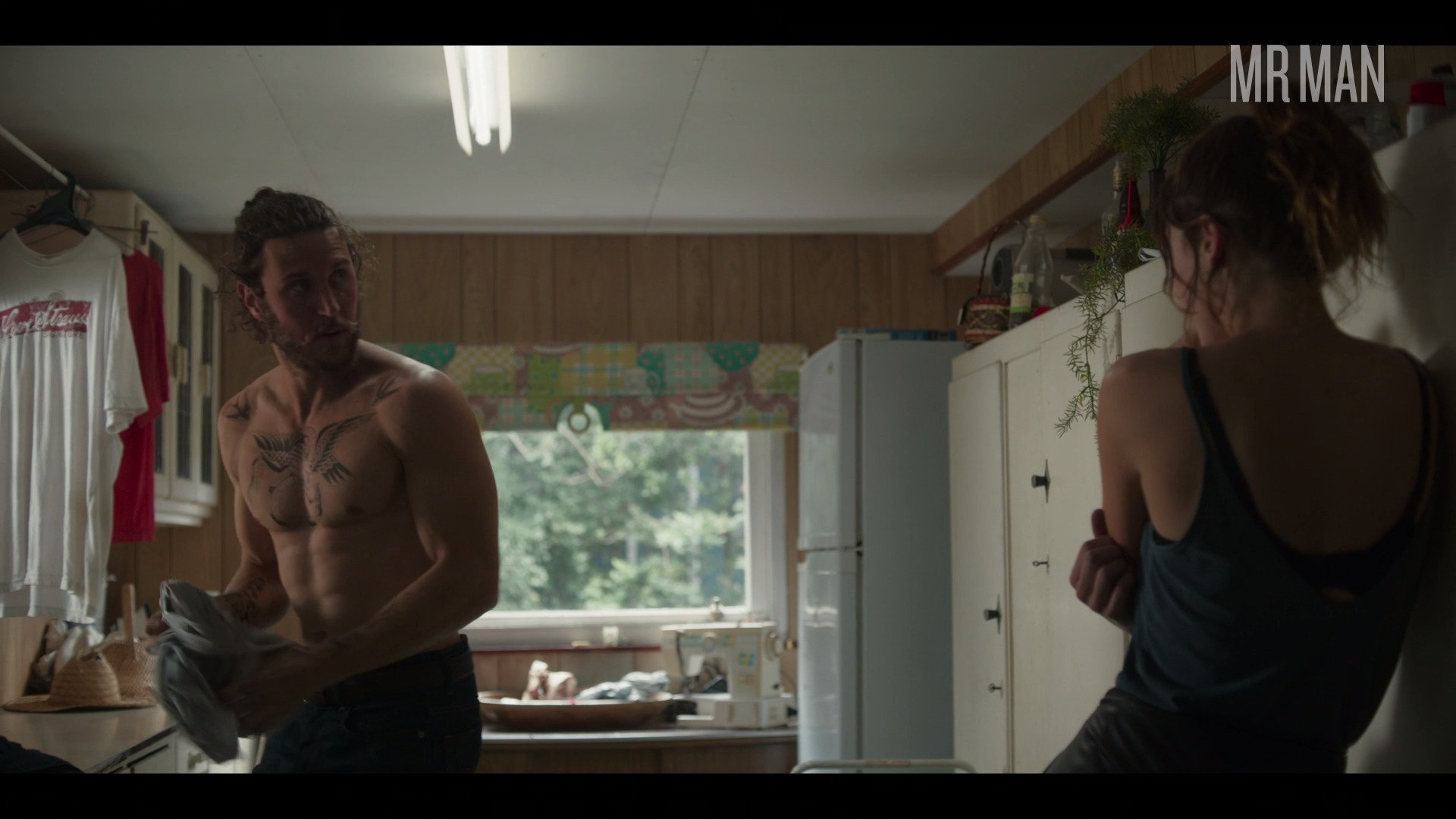 Hottest Aaron Jakubenko Scene in Tidelands. Shirtless, butt, sexy. 28706