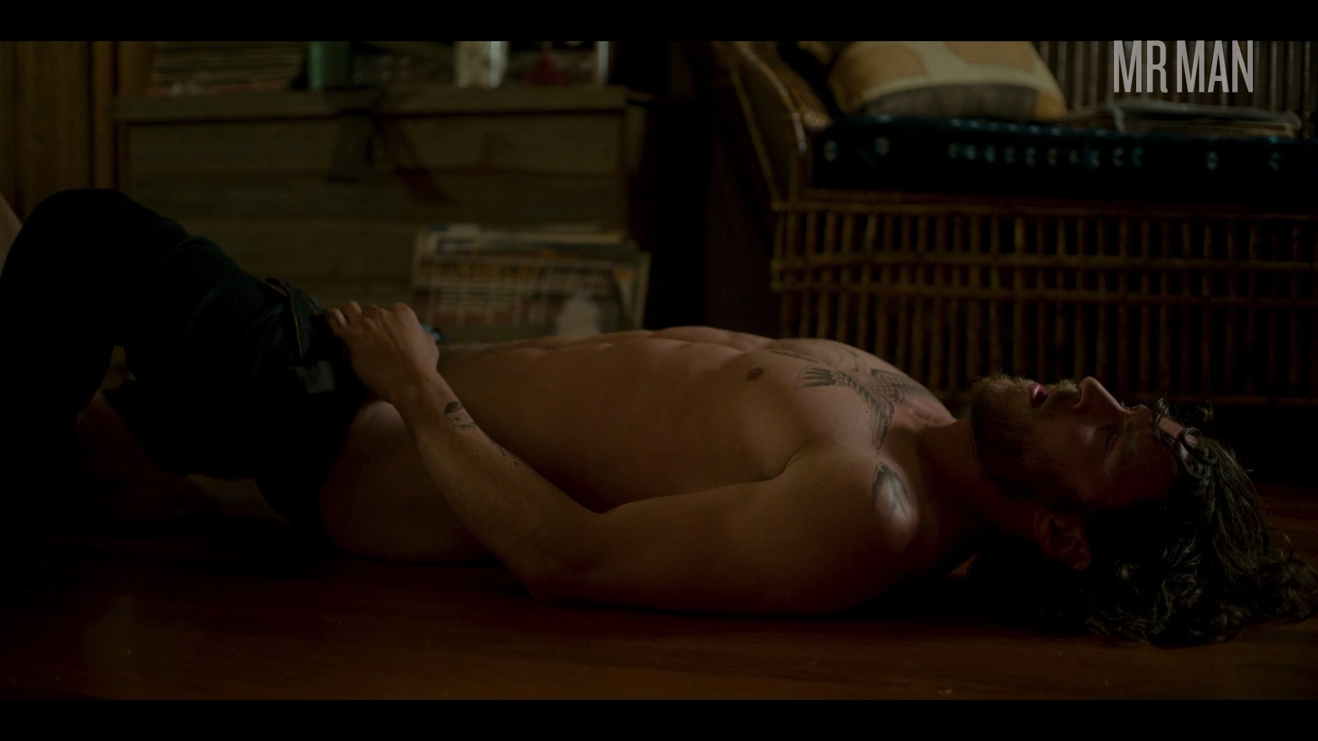 Sexiest Scenes of Augie McTeer from Tidelands. Sexy, Shirtless, Straight, butt. 28709