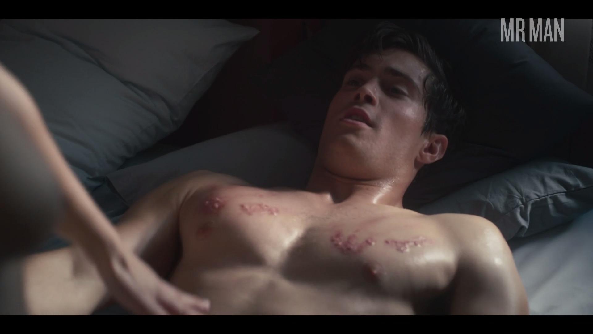 Sexiest Scenes of Corey Welch from Tidelands. Shirtless, Straight. 28733