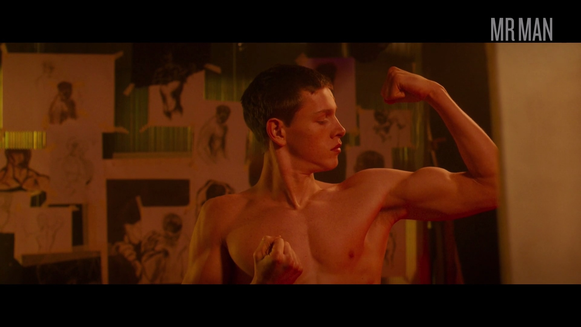 Sexiest Scenes of Jim from Postcards from London. Shirtless, gay, sexy. 28805