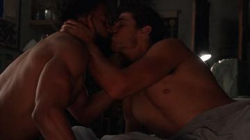 Tommy Martinez, Denim Richards in Good Trouble (2019-2024) Gay Shirtless Bathing Suit Gay 37818