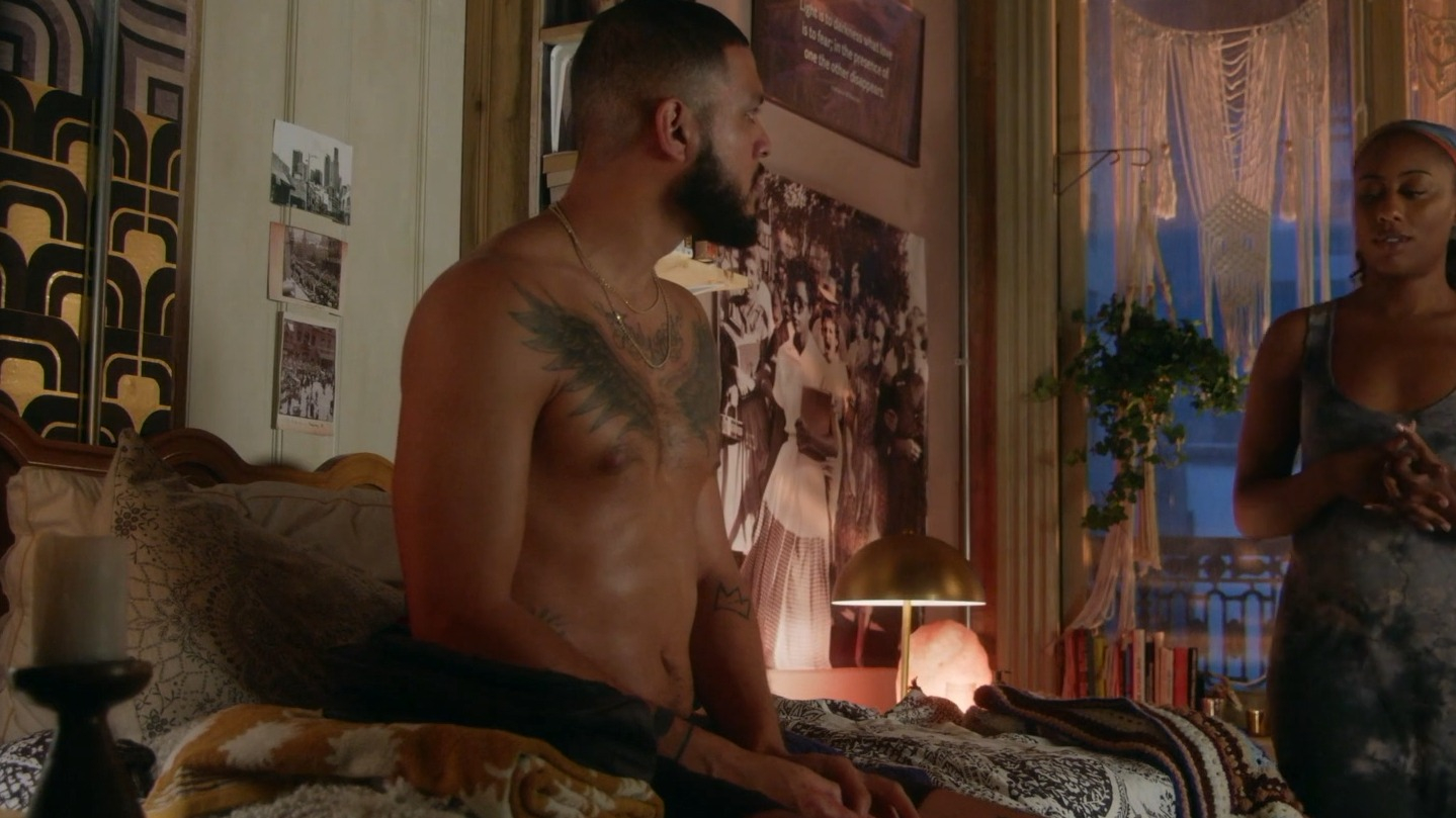Hottest Sarunas J. Jackson Scene in Good Trouble. Shirtless, sexy. 60068