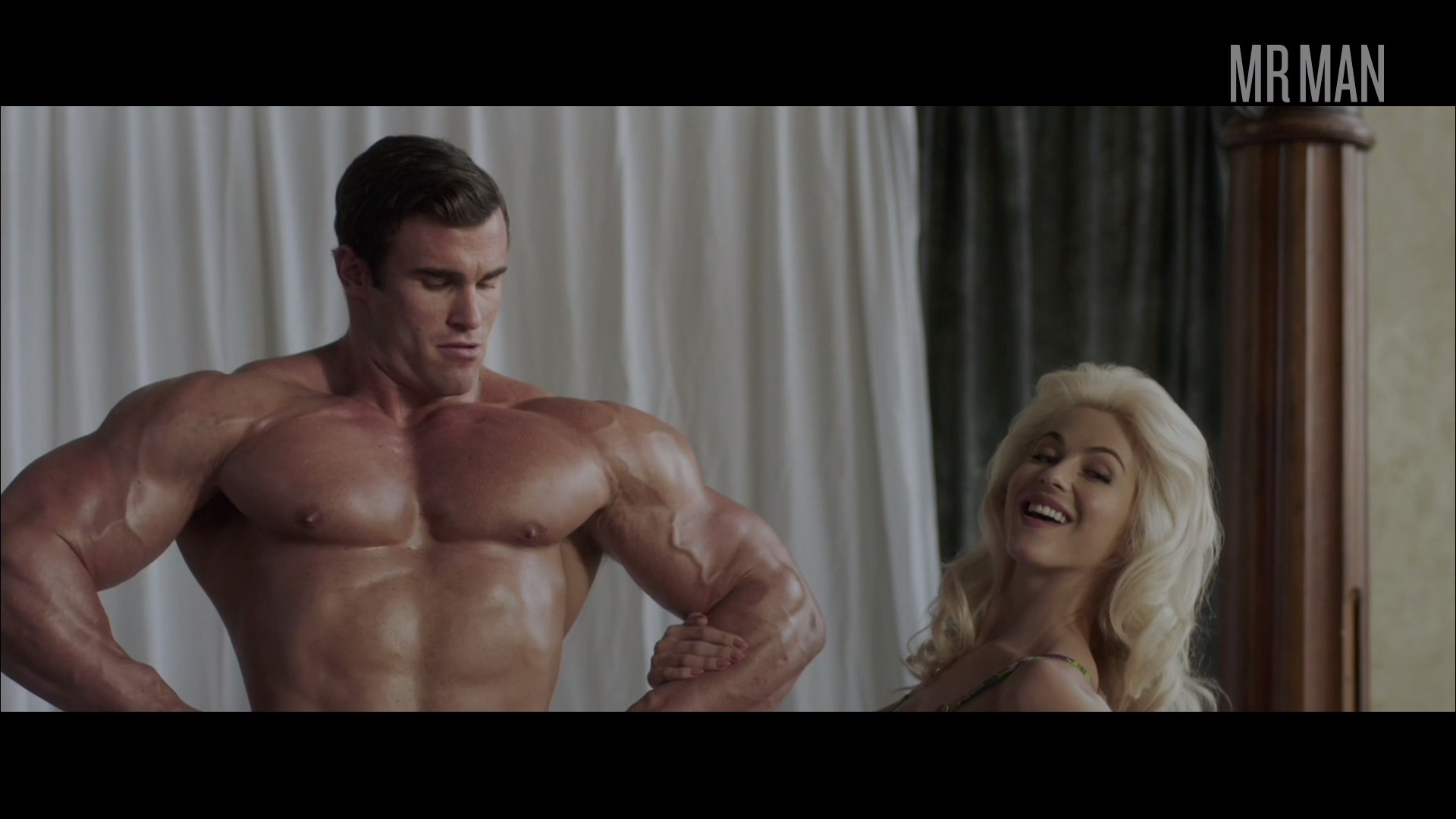 Bigger's Sexiest Scenes with Calum Von Moger. Shirtless, bulge, underwear. 30366