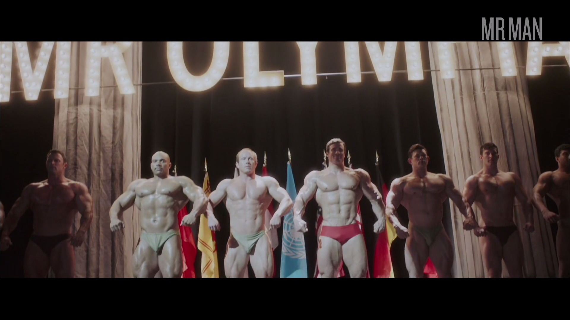 Bigger's Sexiest Scenes with Calum Von Moger. Shirtless, Underwear, bulge. 30372