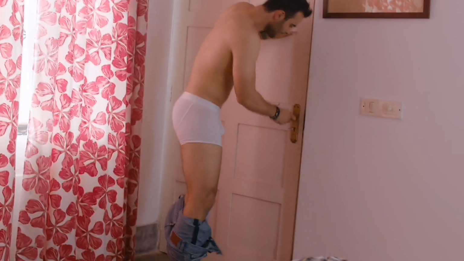 Hottest Arjun Nair Scenes. Bulge, Sexy, Shirtless, Straight, Underwear. 30177