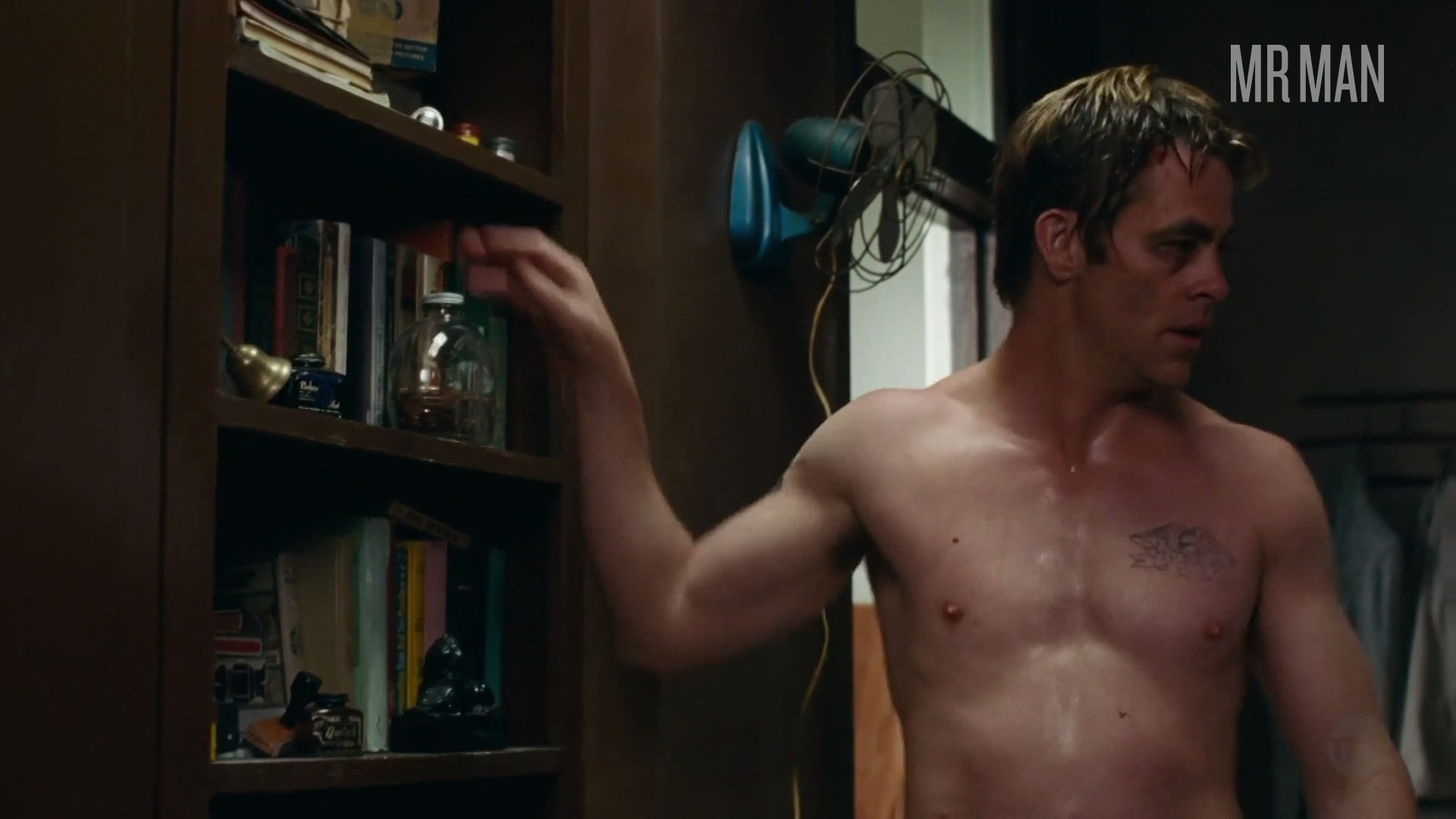 I Am the Night's Sexiest Scenes with Chris Pine. Sexy, Shirtless, bathing suit. 30216