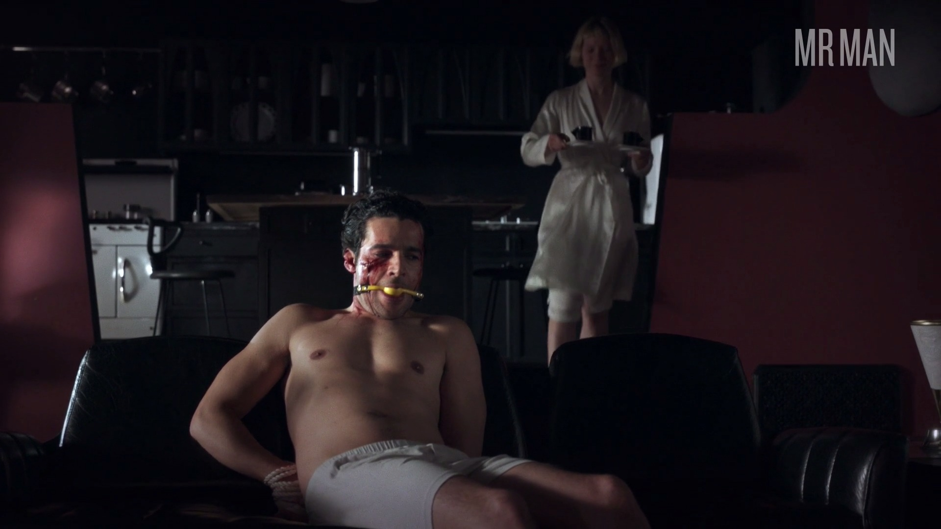 Piercing's Sexiest Scenes with Christopher Abbott. Shirtless, Underwear, bulge. 30444