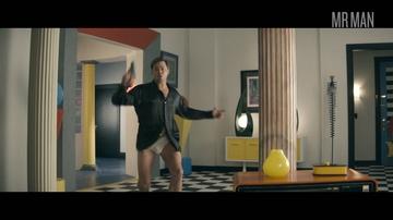 Andrew Rannells in Black Monday (2019-2021) Sexy Underwear Bulge Butt 62210