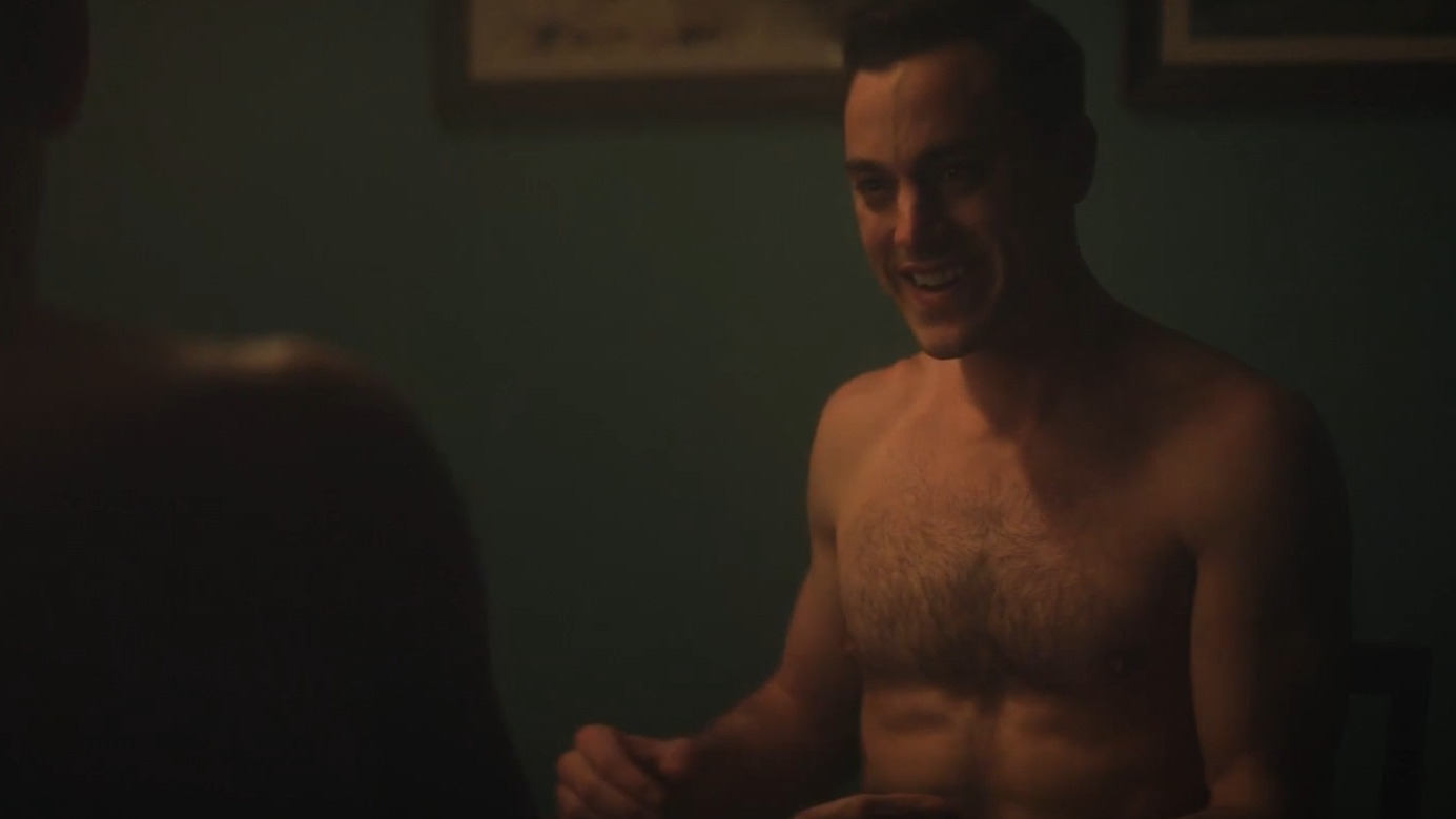Hottest Larry Trainor / Negative Man (voice) Scenes. Shirtless, Underwear, Gay. 33693