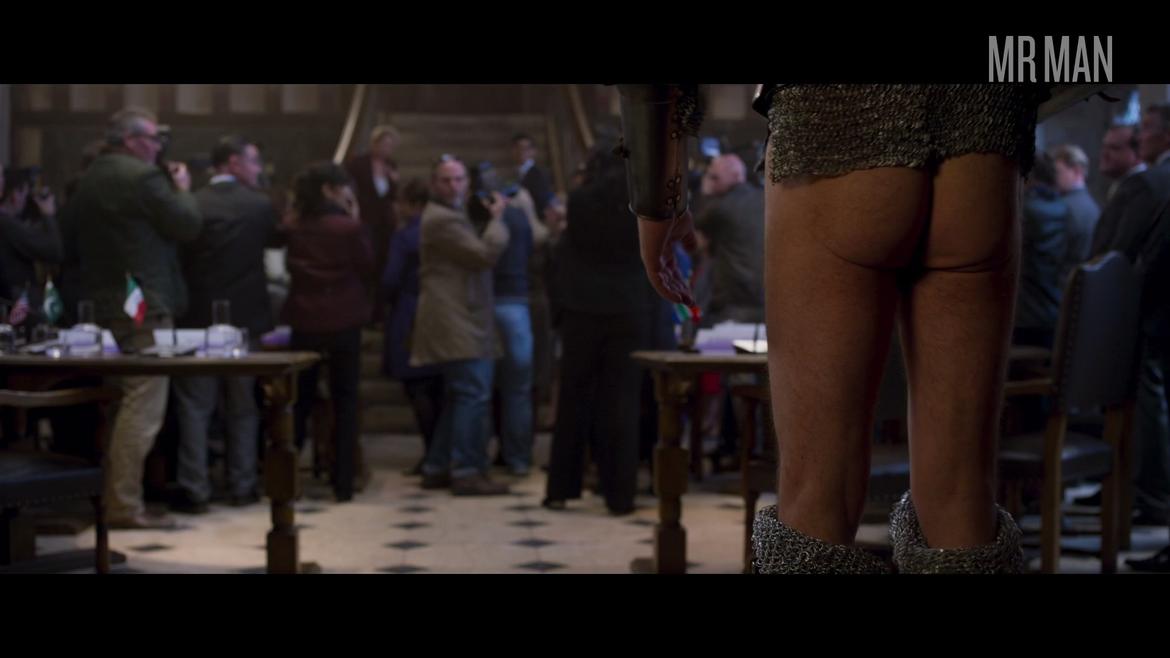 Rowan Atkinson Naked as Johnny English. Butt, Sexy. 30819