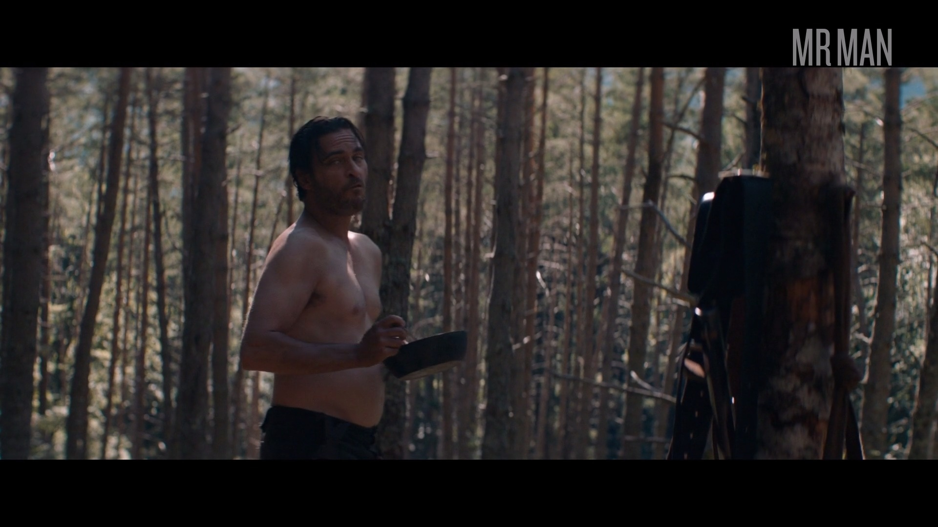 The Sisters Brothers's Sexiest Scenes with Joaquin Phoenix. Shirtless. 30876
